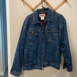 Wrangler Flannel Lined Hean Jacket RARE Vintage